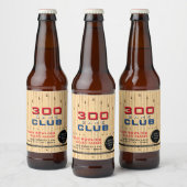 Bowling Alley Promotional 300 Game Milestone Beer Bier Etiket (Flessen)
