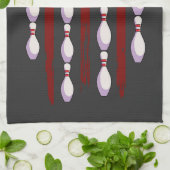 Bowling American Flag Theedoek (Gevouwen)