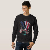 Bowling American USA Flag Bowling Trui (Voorkant volledig)
