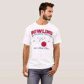 Bowling an american traditie 300 dat is hoe ik rol t-shirt (Voorkant volledig)