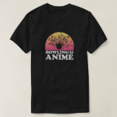 Bowling and Anime T-shirt (Design voorkant)