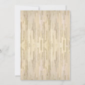 Bowling and Pizza Birthday Party Kaart (Achterkant)