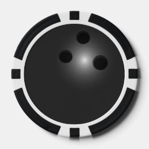 Bowling bal aangepaste poker chips