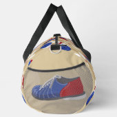 Bowling bal en pins gepersonaliseerd plunjezak (Rechts)