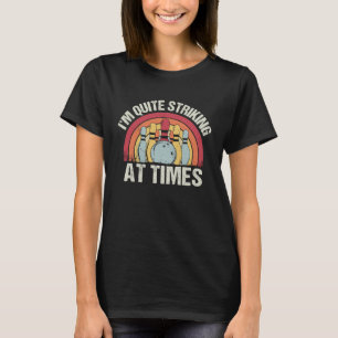 Bowling Bal Kegel Bowler Strike Team Bowlingbaan  T-shirt