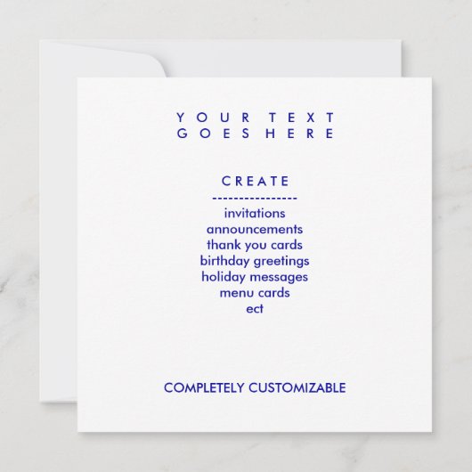 Bowling bal: Kleur Aanpasbaar Kaart (Achterkant)