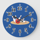 Bowling bal opvallende skittles grote klok (Voorkant)