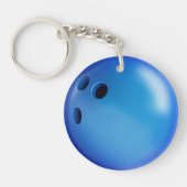 Bowling Ball Bag ID LABEL of rugzak Sleutelhanger (Voorkant)