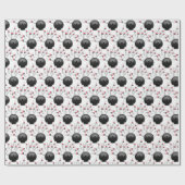 Bowling Ball Birthday Cadeaupapier (Vlak)