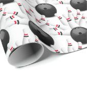 Bowling Ball Birthday Cadeaupapier (Rol Hoek)