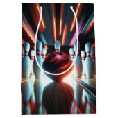 Bowling Ball Birthday Medium Cadeauzakje (Voorkant)