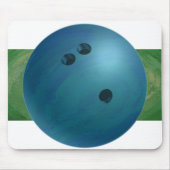 Bowling Ball Blue Muismat (Voorkant)
