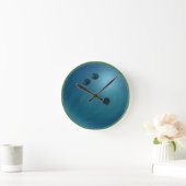 Bowling Ball Blue Ronde Klok (Huis)