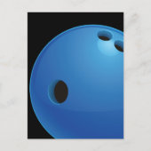 Bowling Ball Briefkaart (Voorkant)