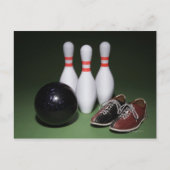 Bowling Ball Briefkaart (Voorkant)