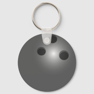 Bowling Ball Button Sleutelhanger