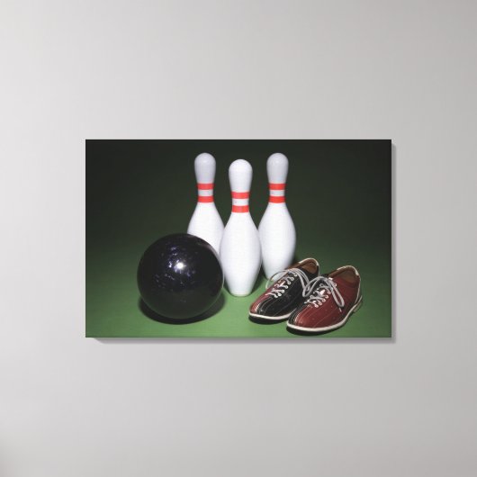 Bowling Ball Canvas Afdruk (Voorkant)