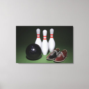 Bowling Ball Canvas Afdruk