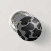 Bowling Ball Cow Gray Ronde Button 3,2 Cm (Voorkant /achterkant)