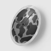 Bowling Ball Cow Gray Ronde Klok (Hoek)