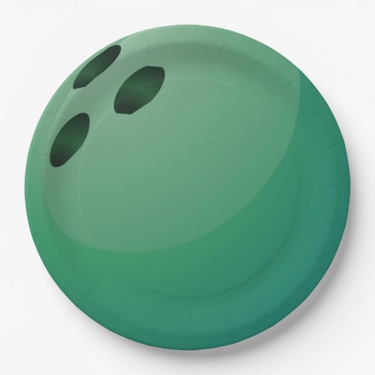 Bowling Ball Design Paper Bord (Voorkant)