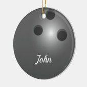 Bowling Ball Double Sided Ornament Round (Links)