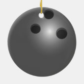 Bowling Ball Double Sided Ornament Round (Achterkant)