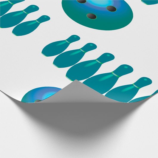 Bowling Ball en Pins Fun Sports Cadeaupapier