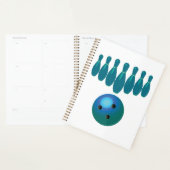 Bowling Ball en Pins Fun Sports Planner (Display)
