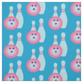 Bowling Ball en Pins Stof (Swatch)