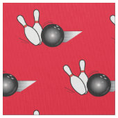 Bowling Ball en Pins Stof (Close Up)