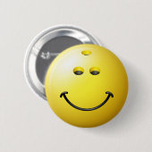 Bowling Ball Face Ronde Button 5,7 Cm (Voorkant /achterkant)