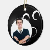 Bowling Ball foto ornament (Links)