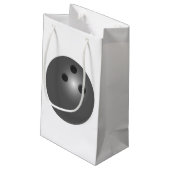 Bowling Ball Gift Bag Klein Cadeauzakje (Achterkant Gekanteld)