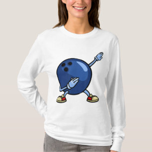 Bowling Ball Gift Pin Mannen Vrouwen Kinderen Jong T-shirt