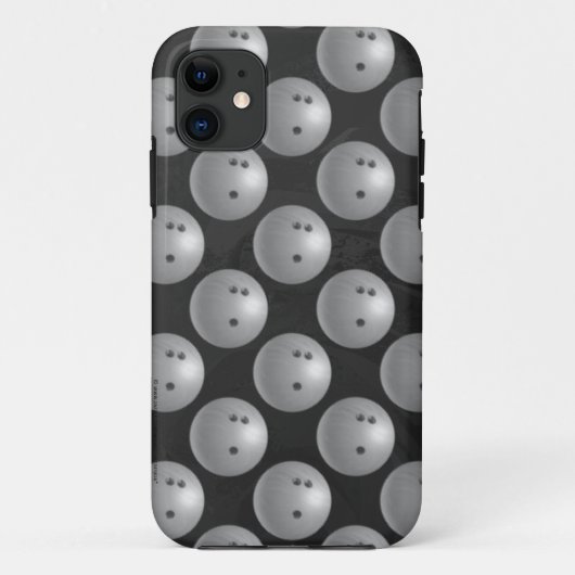 Bowling Ball Gray Case-Mate iPhone Case (Achterkant)