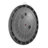 Bowling Ball Gray Dartbord (Voorkant Links)