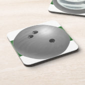 Bowling Ball Gray Drankjes Onderzetter (Linkerzijde)