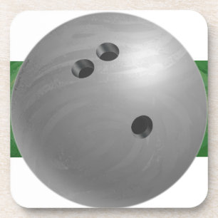 Bowling Ball Gray Drankjes Onderzetter