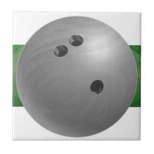 Bowling Ball Gray Tegeltje