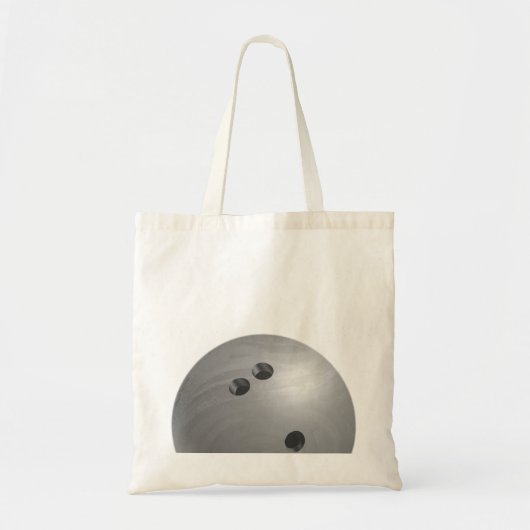 Bowling Ball Gray Tote Bag (Voorkant)
