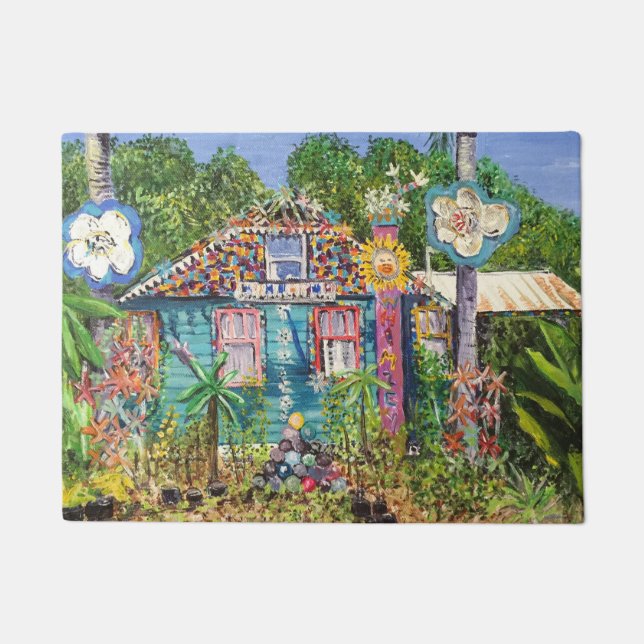 Bowling Ball House Mat (Voorkant)