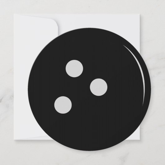 Bowling Ball Kaart (Voorkant)