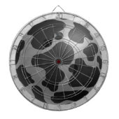 Bowling Ball Koe Grey Dartbord (Voorkant)