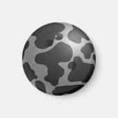 Bowling Ball Koe Grey Magneet (Voorkant)