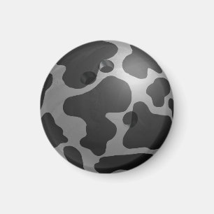 Bowling Ball Koe Grey Magneet