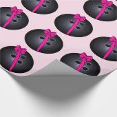 Bowling Ball met Bow Cadeaupapier (Hoek)
