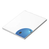 Bowling Ball Notitieblok (Linkerzijde)