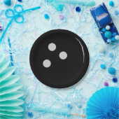 Bowling Ball Papieren Bordje (Feest)