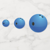 Bowling Ball Party Tafel Confetti (Achterkanten)